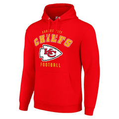 Kansas City Chiefs Starter Unisex Logo Pullover Hoodie - Red online