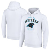 Carolina Panthers Starter Unisex Logo Pullover Hoodie - White sale