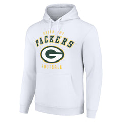 Green Bay Packers Starter Unisex Logo Pullover Hoodie - White online