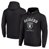 Las Vegas Raiders Starter Unisex Logo Pullover Hoodie - Black for sale