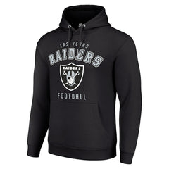 Las Vegas Raiders Starter Unisex Logo Pullover Hoodie - Black for sale
