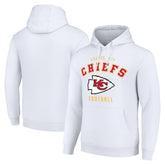 Kansas City Chiefs Starter Unisex Logo Pullover Hoodie - White cheap