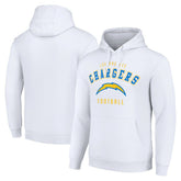 Los Angeles Chargers Starter Unisex Logo Pullover Hoodie - White sale
