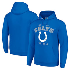 Indianapolis Colts Starter Unisex Logo Pullover Hoodie - Royal cheap
