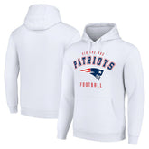 New England Patriots Starter Unisex Logo Pullover Hoodie - White cheap