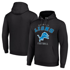 Detroit Lions Starter Unisex Logo Pullover Hoodie - Black for sale