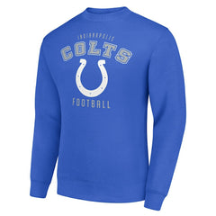 Indianapolis Colts Starter Team Logo Pullover Sweatshirt - Royal outlet