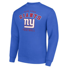 New York Giants Starter Team Logo Pullover Sweatshirt - Royal online