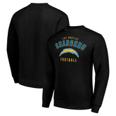 Los Angeles Chargers Starter Team Logo Pullover Sweatshirt - Black discount