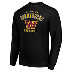 Washington Commanders Starter Team Logo Pullover Sweatshirt - Black online