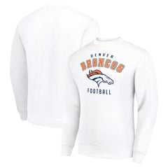 Denver Broncos Starter Team Logo Pullover Sweatshirt - White for sale