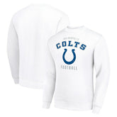 Indianapolis Colts Starter Team Logo Pullover Sweatshirt - White outlet