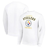Pittsburgh Steelers Starter Team Logo Pullover Sweatshirt - White for sale