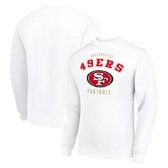 San Francisco 49ers Starter Team Logo Pullover Sweatshirt - White online