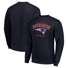 New England Patriots Starter Team Logo Pullover Sweatshirt - Navy outlet