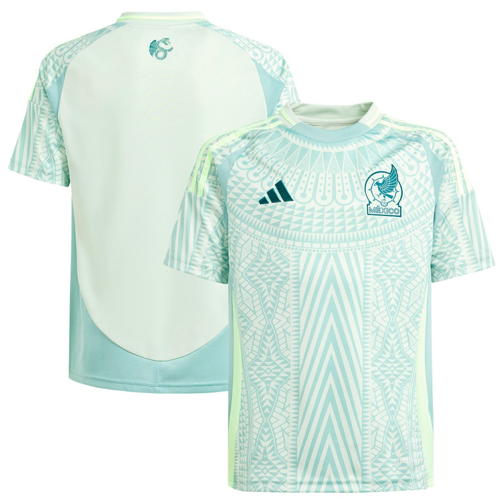 Mexico National Team Youth 2024 Away Replica Jersey - Green | Adidas online