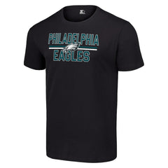 Philadelphia Eagles Starter Team Mesh Print Graphic T-Shirt - Black for sale