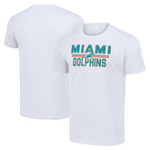 Miami Dolphins Starter Team Mesh Print Graphic T-Shirt - White online