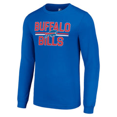 Buffalo Bills Starter Team Mesh Print Graphic Long Sleeve T-Shirt - Royal online