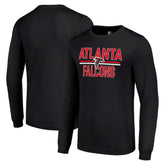 Atlanta Falcons Starter Team Mesh Print Graphic Long Sleeve T-Shirt - Black online