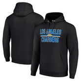 Los Angeles Chargers Starter Unisex Team Mesh Print Graphic Tri-Blend Pullover Hoodie - Black online