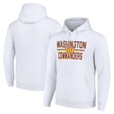 Washington Commanders Starter Unisex Team Mesh Print Graphic Tri-Blend Pullover Hoodie - White online
