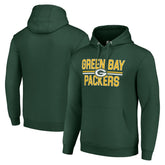 Green Bay Packers Starter Unisex Team Mesh Print Graphic Tri-Blend Pullover Hoodie - Green cheap
