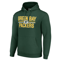 Green Bay Packers Starter Unisex Team Mesh Print Graphic Tri-Blend Pullover Hoodie - Green cheap