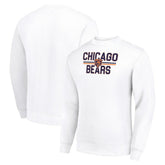 Chicago Bears Starter Team Mesh Print Graphic Pullover Sweatshirt - White online