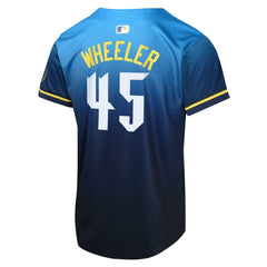 Zack Wheeler Philadelphia Phillies Youth 2024 City Connect Limited Player Jersey - Blue | Nike