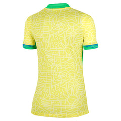 Brazil National Team Women's 2024 Home Stadium Replica Jersey – Yellow | Nike cheap