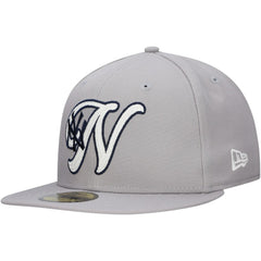 New York Yankees Duo Logo 2.0 59FIFTY Fitted Hat - Gray | New Era