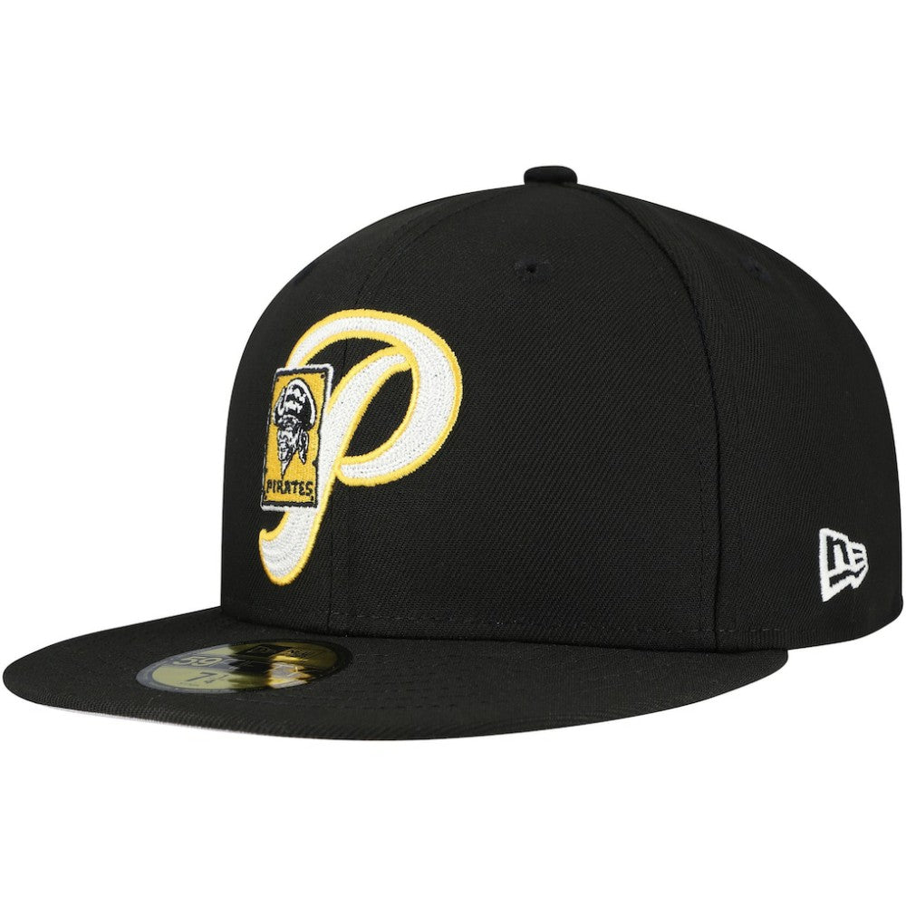 Pittsburgh Pirates Duo Logo 2.0 59FIFTY Fitted Hat - Black | New Era