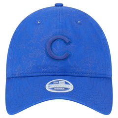 Chicago Cubs Women's Tonal Floral 9TWENTY Adjustable Hat - Royal | New Era