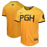 Pittsburgh Pirates Youth City Connect Limited Jersey - Gold | Nike
