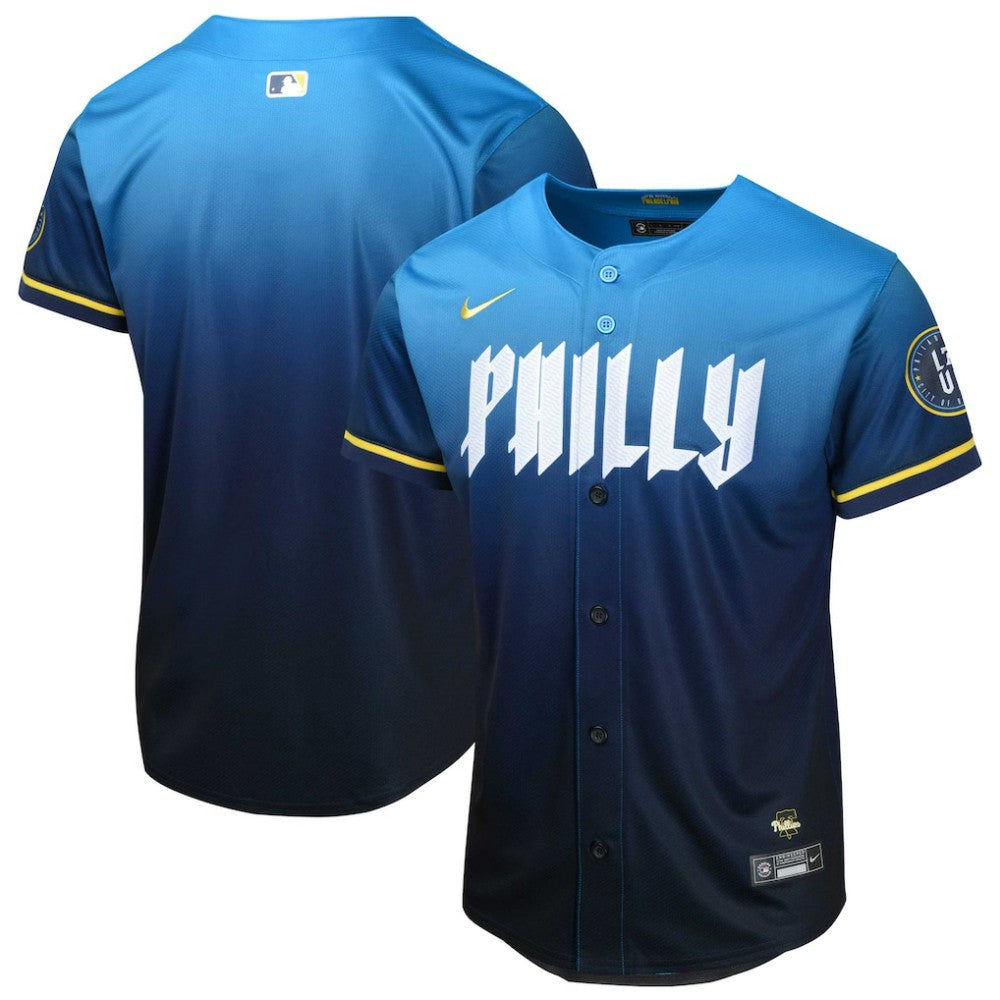 Philadelphia Phillies Youth 2024 City Connect Limited Jersey - Blue | Nike