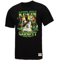 Kevin Garnett Boston Celtics Collage T-Shirt - Black | Mitchell & Ness sale