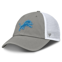 Detroit Lions Trucker Adjustable Hat - Gray/White outlet