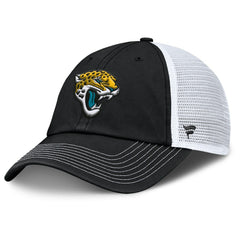 Jacksonville Jaguars Trucker Adjustable Hat - Black/White for sale
