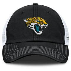 Jacksonville Jaguars Trucker Adjustable Hat - Black/White for sale
