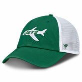 New York Jets Vintage Trucker Adjustable Hat - Kelly Green/White online