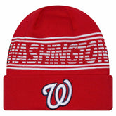 Washington Nationals Authentic Collection Cuffed Knit Hat - Red | New Era