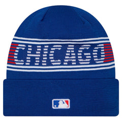 Chicago Cubs Authentic Collection Cuffed Knit Hat - Royal | New Era