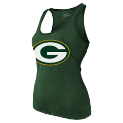 Jordan Love Green Bay Packers Majestic Threads Women's Name & Number Tri-Blend Tank Top - Green discount
