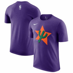 Phoenix Suns 2024/25 City Edition Essential Logo T-Shirt - Purple | Nike on sale