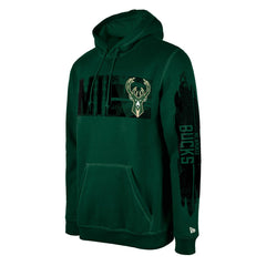 Milwaukee Bucks Tip-Off Collection Pullover Hoodie - Hunter Green | New Era shop