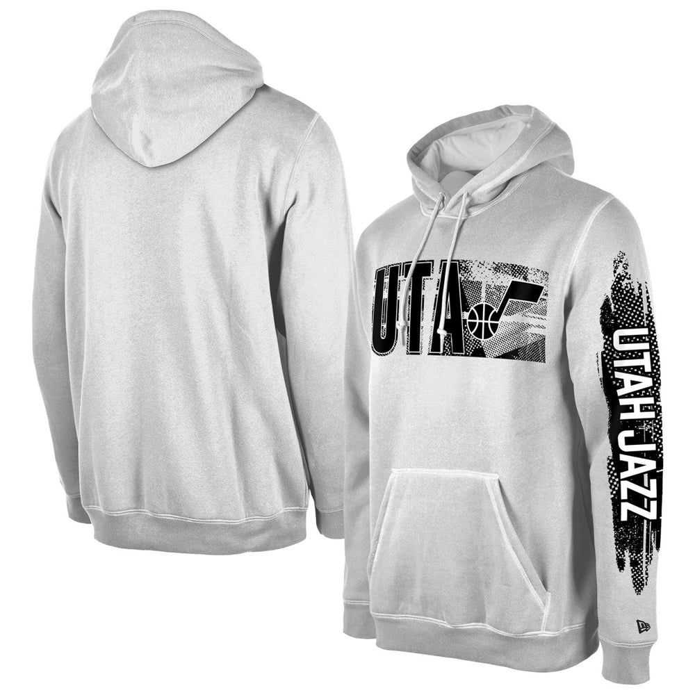 Utah Jazz Tip-Off Collection Pullover Hoodie - White | New Era cheap
