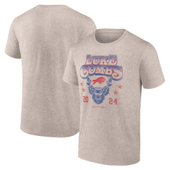 Luke Combs x Buffalo Bills Growin' Up and Gettin' Old Tour T-Shirt - Tan online