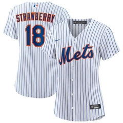 Darryl Strawberry New York Mets Women's Home Replica Player Jersey - White | Nike