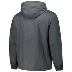 Green Bay Packers Dunbrooke Tropic Waterproof Packable Full-Zip Hoodie Jacket - Graphite on sale